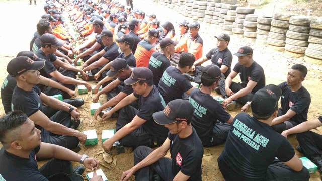 Tumbuhkan Jiwa Korsa, Manggala Agni Kalbar Ikuti Pelatihan Bela Negara (2)