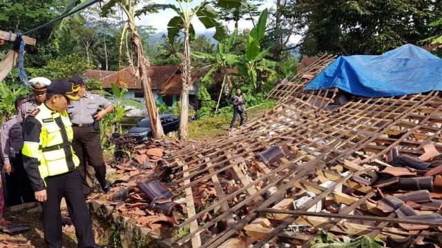 Korban Gempa Ciamis (Foto: Dok: Polres Ciamis)