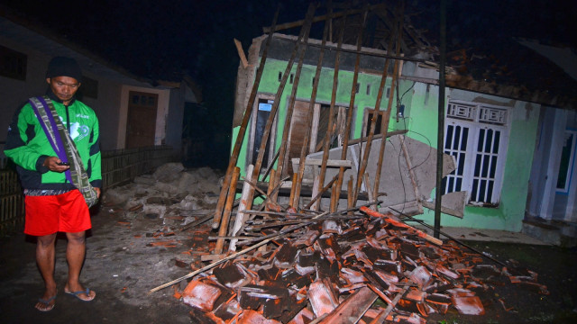 Gempa Tasikmalaya (Foto: ANTARA/Adeng Bustomi)