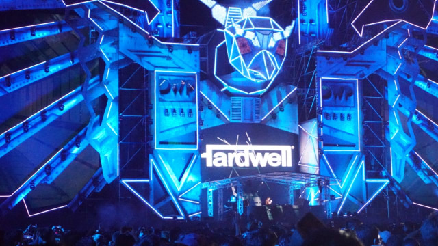 Hardwell menutup DWP 2017. (Foto: Fitra Andrianto/kumparan)