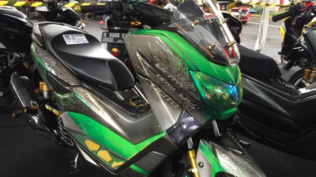 Modifikasi Yamaha NMax  (Foto: Aditya Pratama Niagara/kumparan)