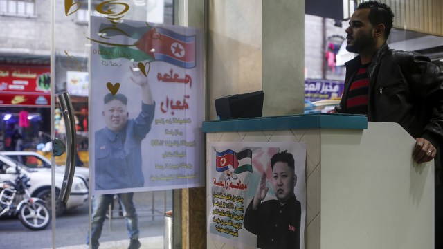 Restauran Rabaa di Gaza (Foto: AFP/Mohammed Abed)