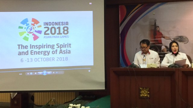 Sosialiasi Asian Para Games 2018  (Foto: Raga Imam/kumparan)