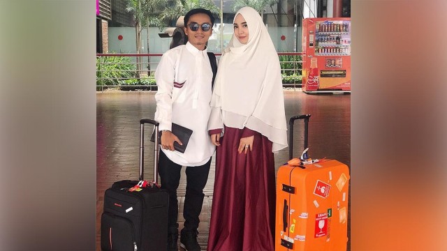 Salmafina saat menikah dengan Taqy Malik (Foto: Instagram @salmafinasunan)