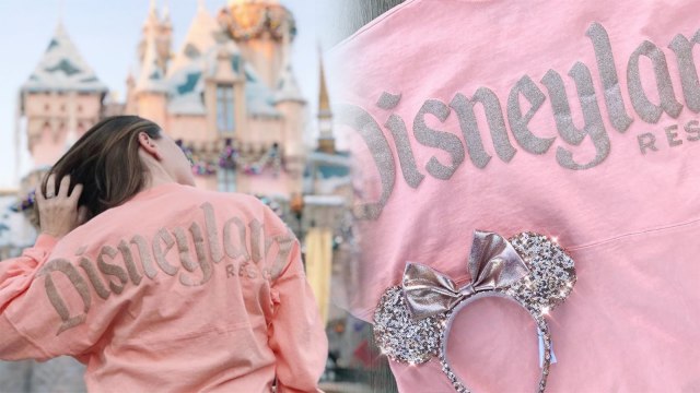 T-shirt pink milenial dari Disney (Foto: Instagram/@disneystyle)