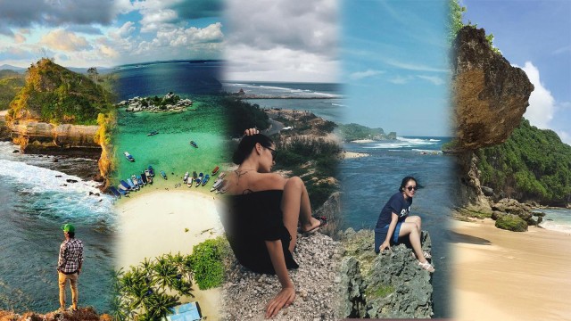 7 Destinasi Pantai di Indonesia Paling Hits 2017 (Foto: Instagram. @dnut311,@itryahh, @veronika.krou, @baysatriaaa, @liliaviktorova)