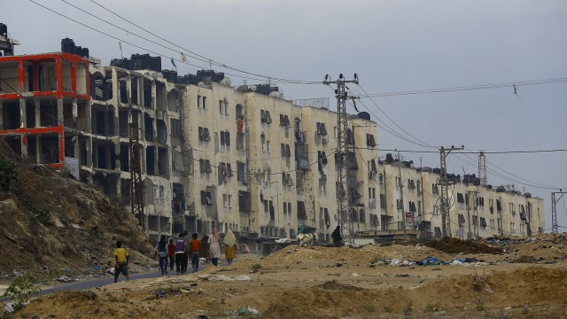 Kota Gaza (Foto: AFP/Mohammed Abed)