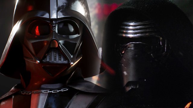 Darth Vader dan Kylo Ren  (Foto: Dok. Dice. starwars.com​)