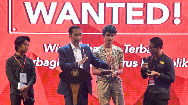 Presiden Joko Widodo di Acara Entrepreneurs Wanted (Foto: Biro Pers Setpers)