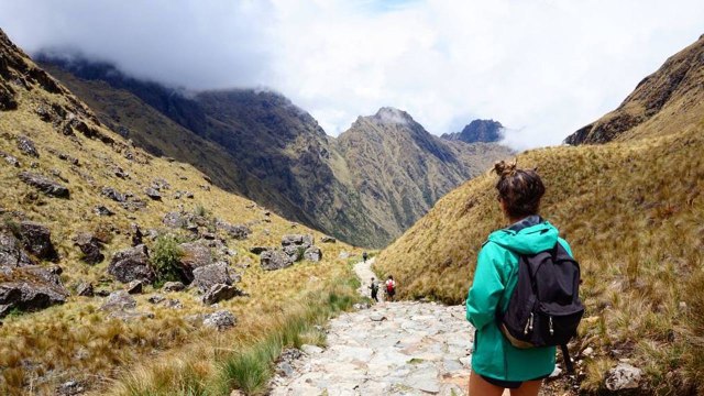 Mendaki Inca Trail demi mencapai Machu Picchu (Foto: Instagram @lifewithandy1)