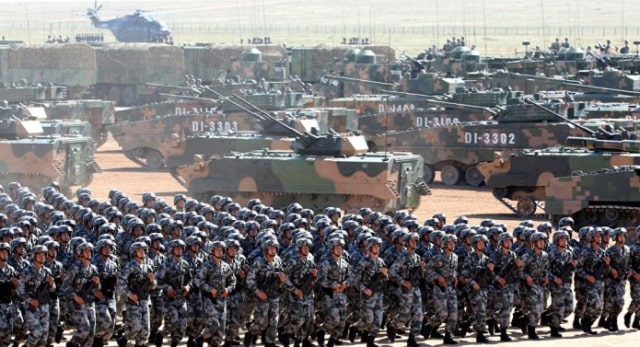 China Siap Tantang Perang India 