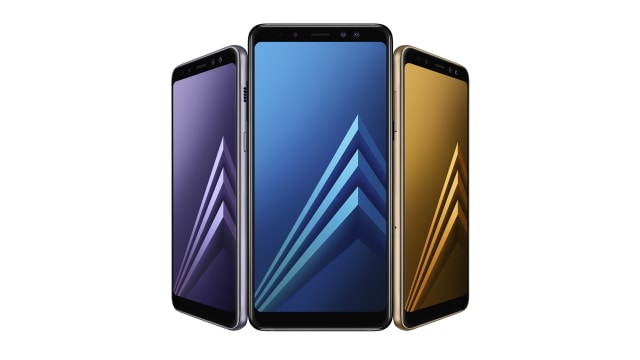 Ponsel Samsung Galaxy A8 (2018). (Foto: Samsung)