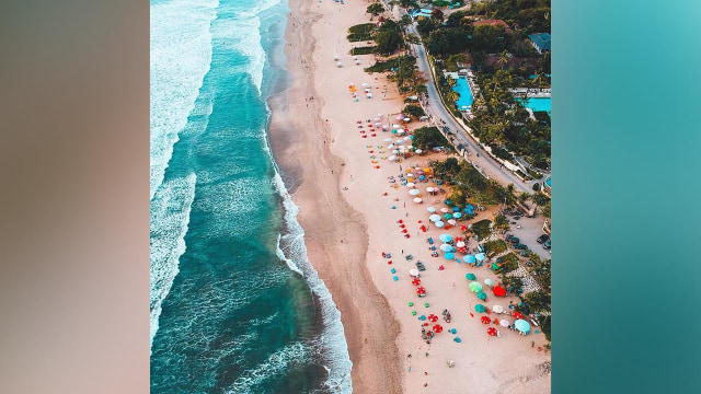 Pantai Padma, Legian (Foto: Instagram @explorebali)