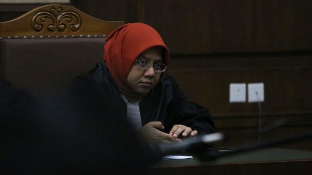 Sidang Eksepsi Setya Novanto (Foto: Puti Cinintya Arie Safitri/kumparan)