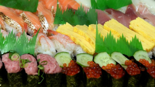 Sushi, makanan khas Jepang (Foto: AFP/Toshifumi Kitamura)