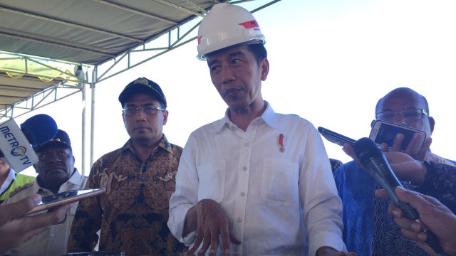 Presiden Jokowi di Nabire (Foto: Yudhistira Amran Saleh/kumparan)