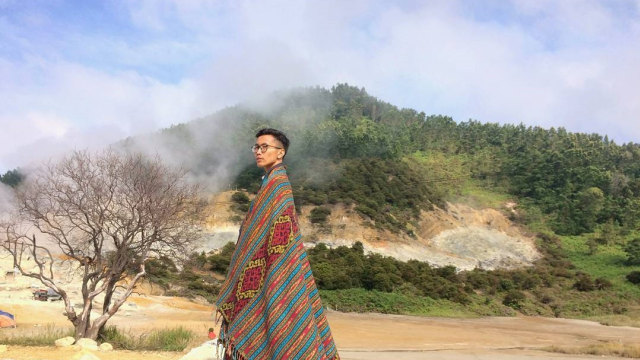 Kawah Sikidang merupakan kawah mudah dijangkau. (Foto: Instagram/@burhan_irsyadi)