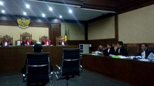 Sidang kasus suap (Foto: Adhim Mugni/kumparan)