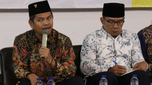 Dedi Mulyadi dan Ridwan Kamil (Foto: Puti Cinintya/kumparan)