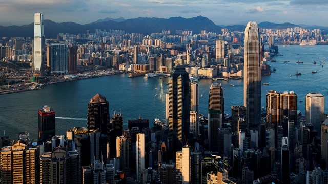 Hongkong sebagai kota paling banyak dikunjungi (Foto: AFP/Anthony Wallace)