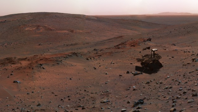 Tanah di Planet Mars  (Foto: NASA)