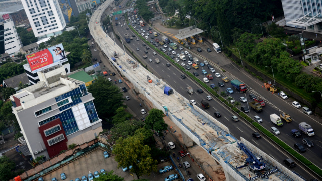 Pembangunan Depo MRT (Mass Rapid Transit) (Foto: Intan Alfitry Novian/kumparan)