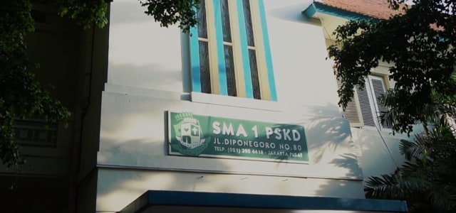 Gedung Sekolah SMA 1 PSKD (Foto: Fathur Al Baskhori/kumparan)