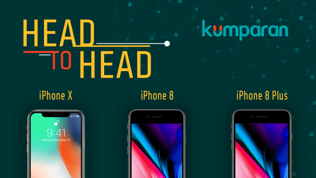 Spesifikasi iPhone X, iPhone 8, dan iPhone 8 Plus. (Foto: Mateus Situmorang/kumparan)