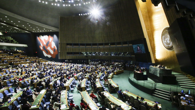 Majelis Umum PBB (Foto: AFP/Eduardo Munoz Alvarez)
