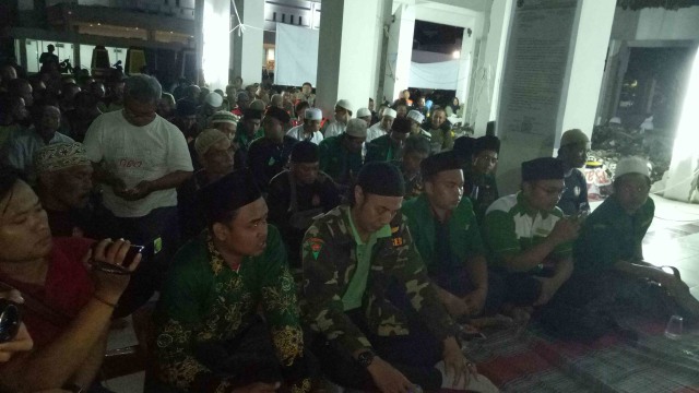 GP Ansor Surabaya Gelar Istighosah Awali Pembangunan Kembali Masjid As Sakinah