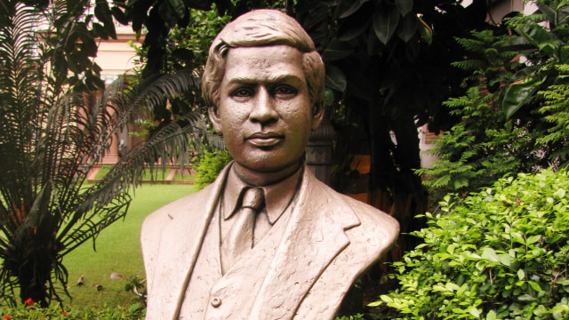 Patung Srinivasa Ramanujan (Foto: Wikimedia Commons)