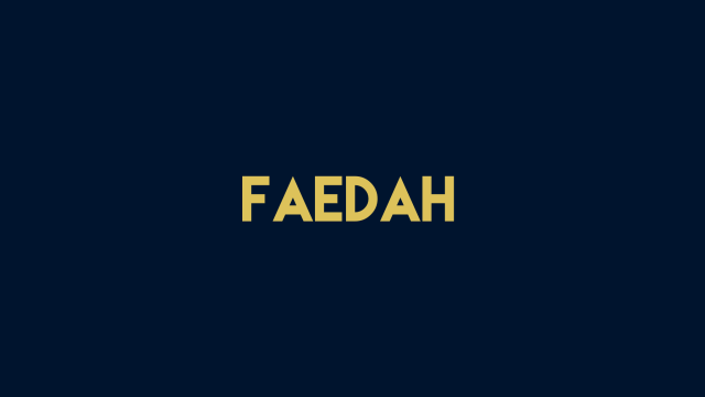 Faedah (Foto: Mela Nurhidayati/kumparan)