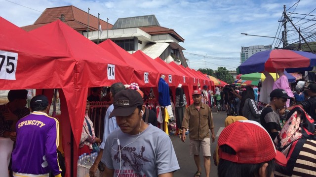 Hari kedua Penataan Tanah abang  (Foto: Soejono Saragih/kumparan)