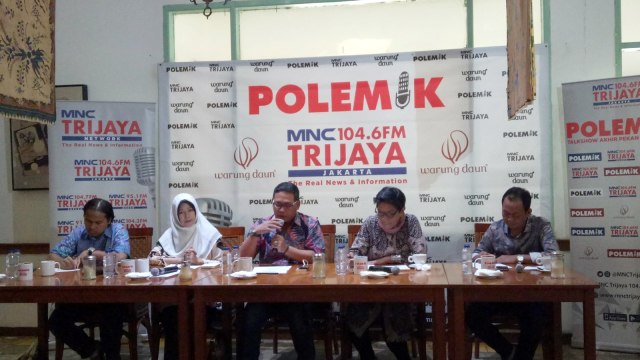 Diskusi Trijaya, LGBT, Hak asasi dan kita. (Foto: Aprilandika Pratama/kumparan)