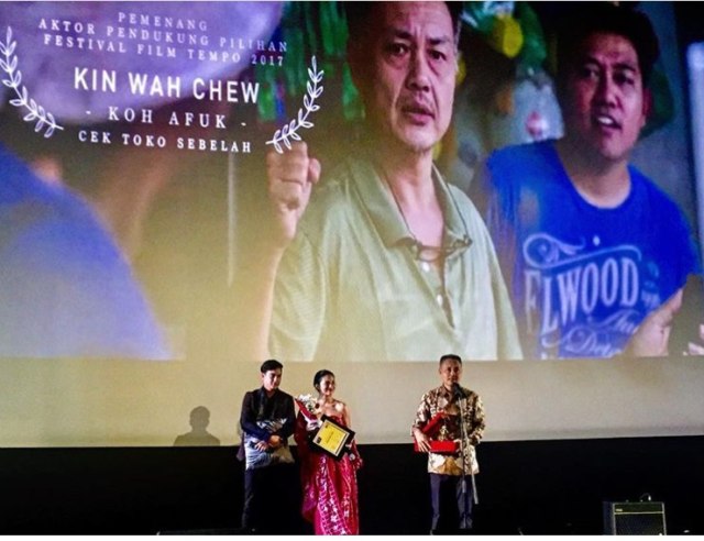 Pemenang Aktor Pendukung Pilihan (Foto: Kin Wah Chew)