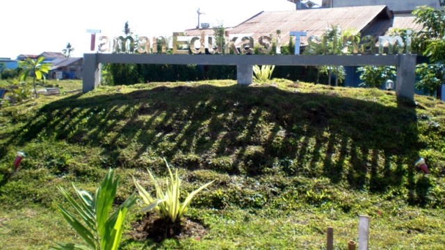 Taman Edukasi Tsunami (Foto: Dok. Dinas Kebersihan & Keindahan Kota Banda Aceh)