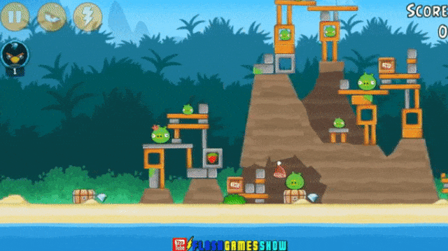 Angry Birds (Foto: Youtube/Flash Games Show)
