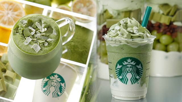 Starbucks Jepang sajikan matcha dan buah asam (Foto: Instagram/@ayu_jsb947 )