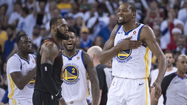Warriors taklukkan Cavaliers. (Foto: Kyle Terada-USA TODAY Sportsvia Reuters)