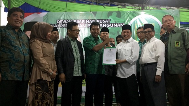 Deklarasi Cagub Cawagub PPP di Pilgub Maluku Utara (Foto: Ricad Saka/kumparan)