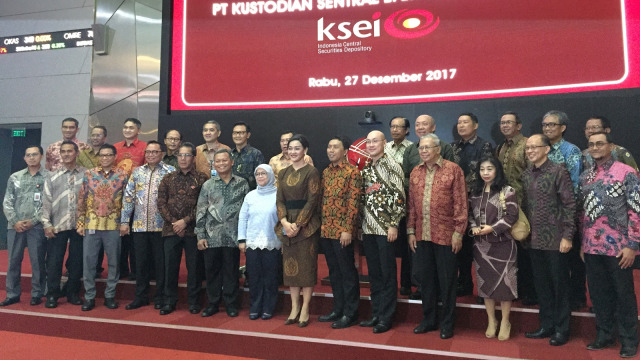 KSEI Memperingati ulang tahun ke 20 di BEI Foto: Selfy Sandra Momongan/kumparan