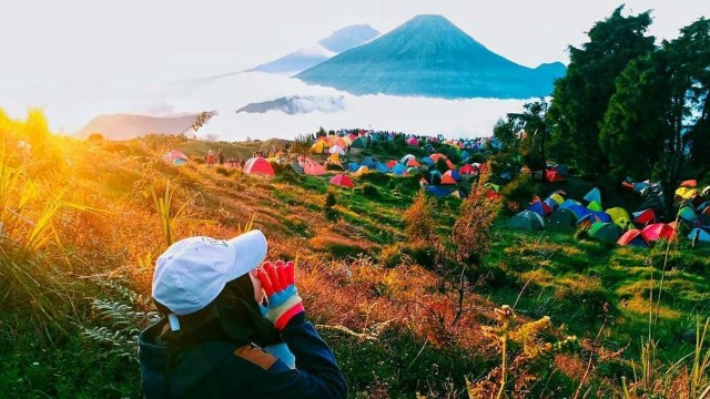 Gunung Prau Dieng, Jawa Tengah (Foto: Instagram @mt.prau)