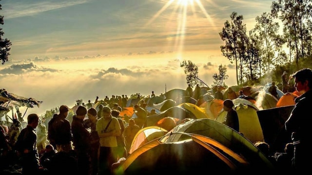 Gunung Welirang, Jawa Timur (Foto: Instagram @exploregunung_)