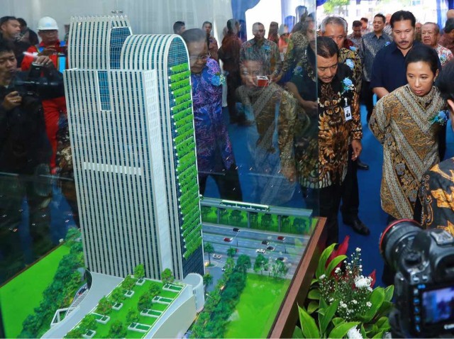 BRI Groundbreaking Menara Baru di Kawasan Segitiga Emas Jakarta (1)