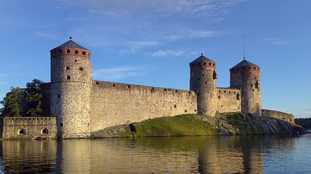 Kastil Olavinlinna. (Foto: Wikimedia Commons)