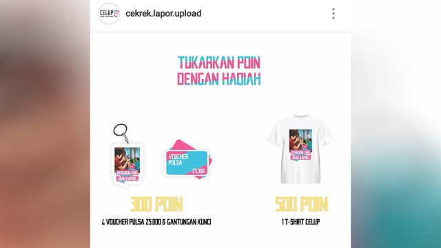 Kampanye Celup (Foto: Instagram @cekrek.lapor.upload)