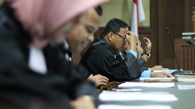 Hakim Sidang Setya Novanto di Pengadilan Tipikor (Foto: Aditia Noviansyah/kumparan)