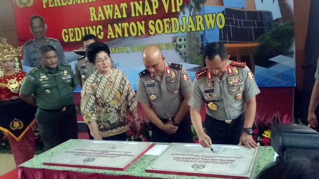 Tito Karnavian resmikan gedung baru di RS Polri (Foto: Aria Pradana/kumparan)