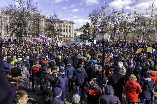Ilustrasi Protes Rusia (Foto: Wikipedia Commons)