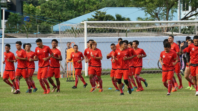 Persija Jakarta latihan di Sutasoma (Foto: Irfan Adi Saputra/kumparan)